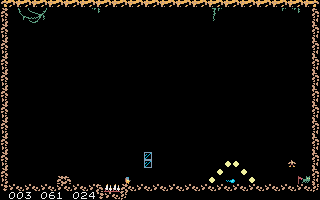 Space Cavern Blaster atari screenshot